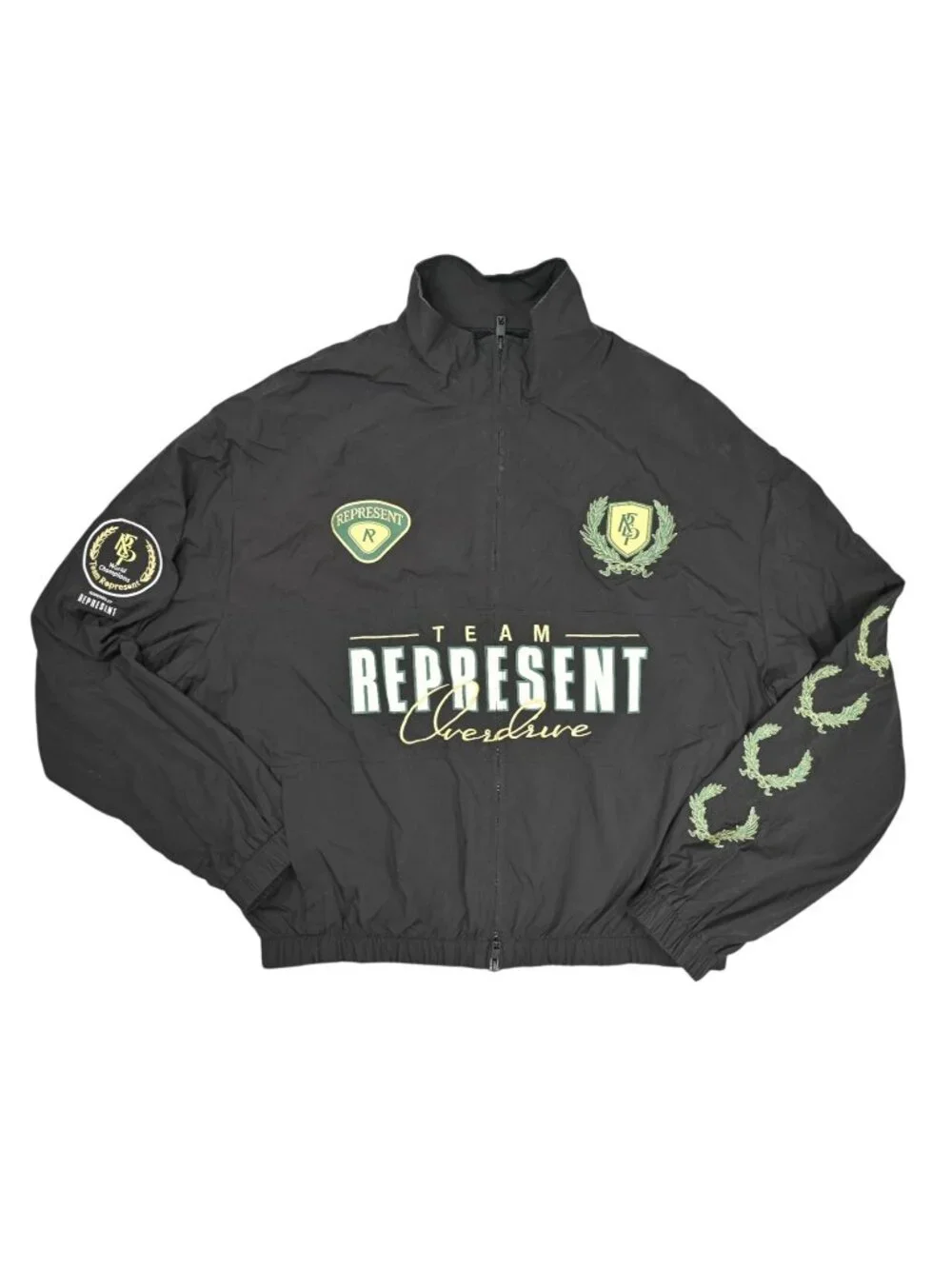 Represent World Championship Track Jacket in Black